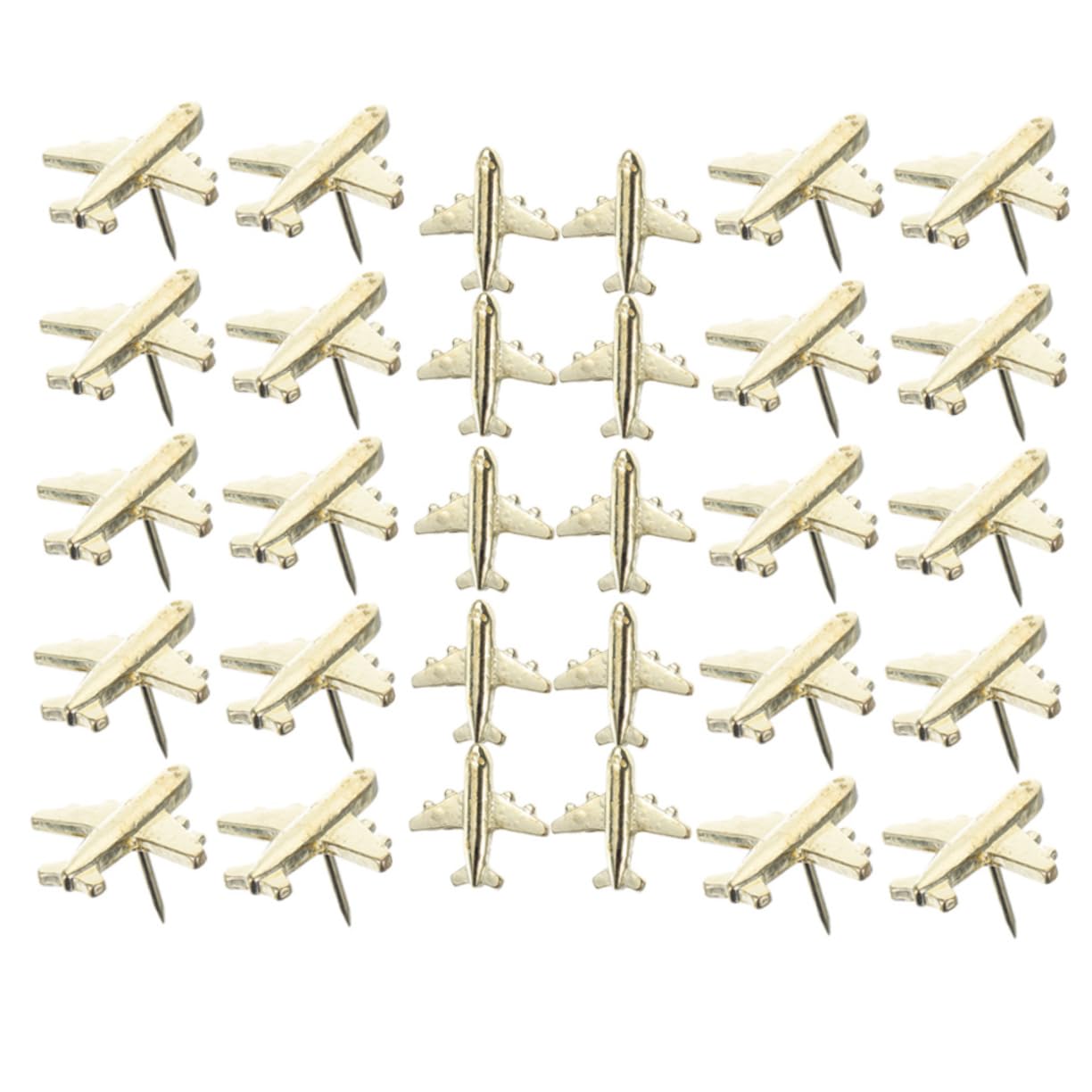STOBOK 120stücke Flugzeug Pushpins Für Pinnwand Und Karten Dekorative Reißzwecken Für Korktafel Notizen Und Weltkarten Für Büro Und Klassenzimmer