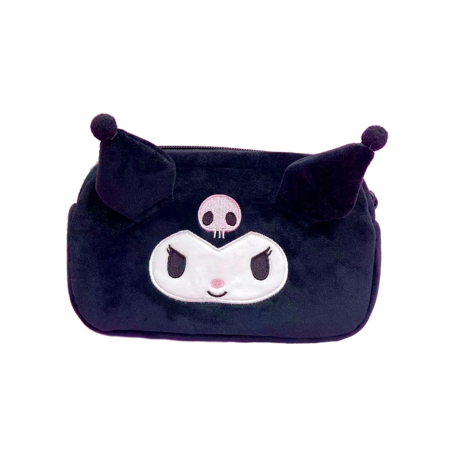 EFOTCartoon Plush Pencil Case - Animation Makeup Bag & Pencil Pouch - Stationery Supplies Gifts for Girls