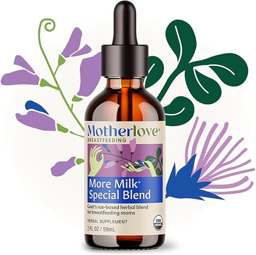 Miniatura 6 de Motherlove Suplemento especial herbal para aumentar los niveles de leche materna durante la lactancia, contiene ruda cabruna, 580, 2 onza, Pequeño,