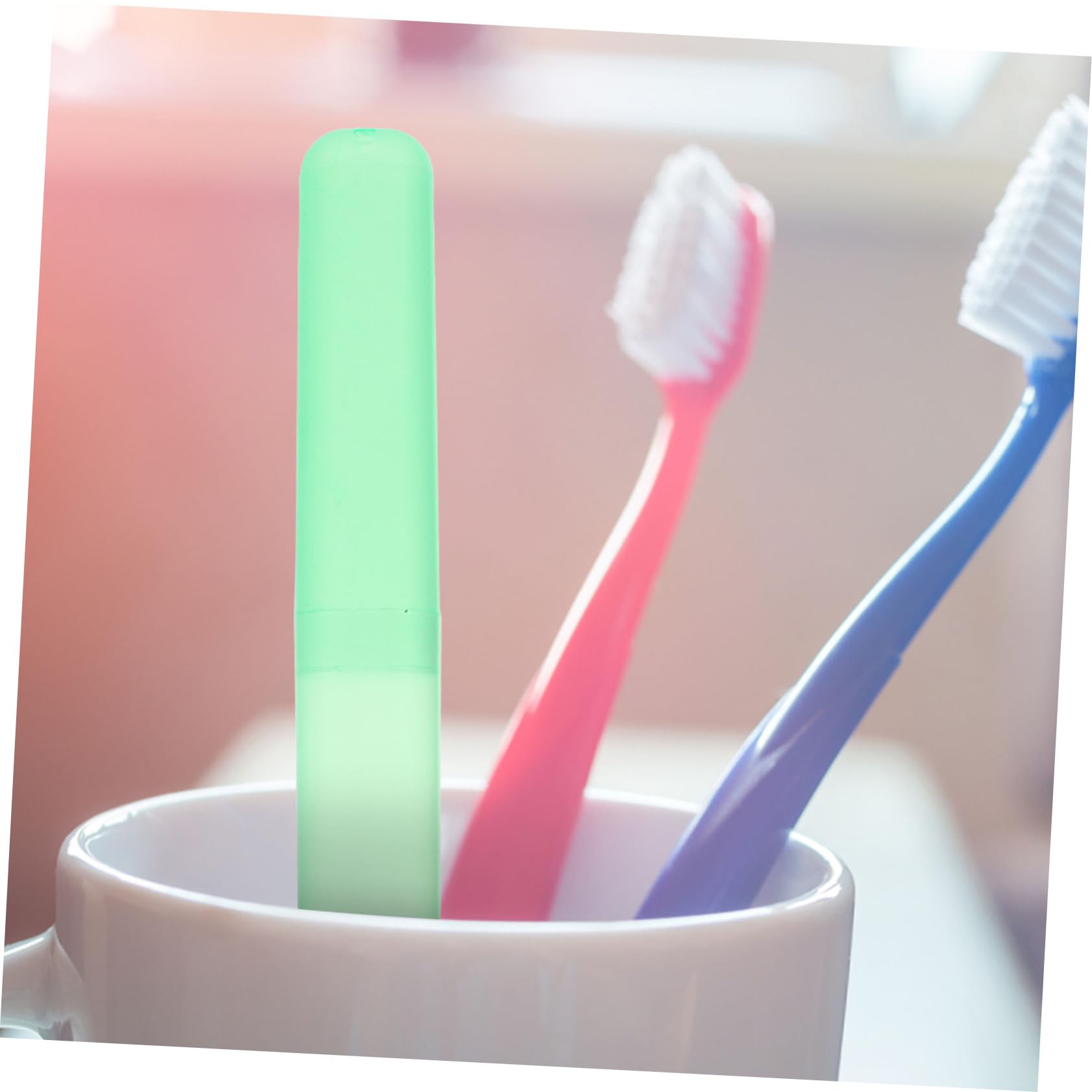 Didiseaon 2 Set Di Soluzioni Per La Conservazione Di Spazzolini E Dentifricio - Custodia Da Viaggio Per Spazzolini Da Denti Portaspazzolini Da Viaggio Per Bambini Con Scatola 40 Pezzi * 2