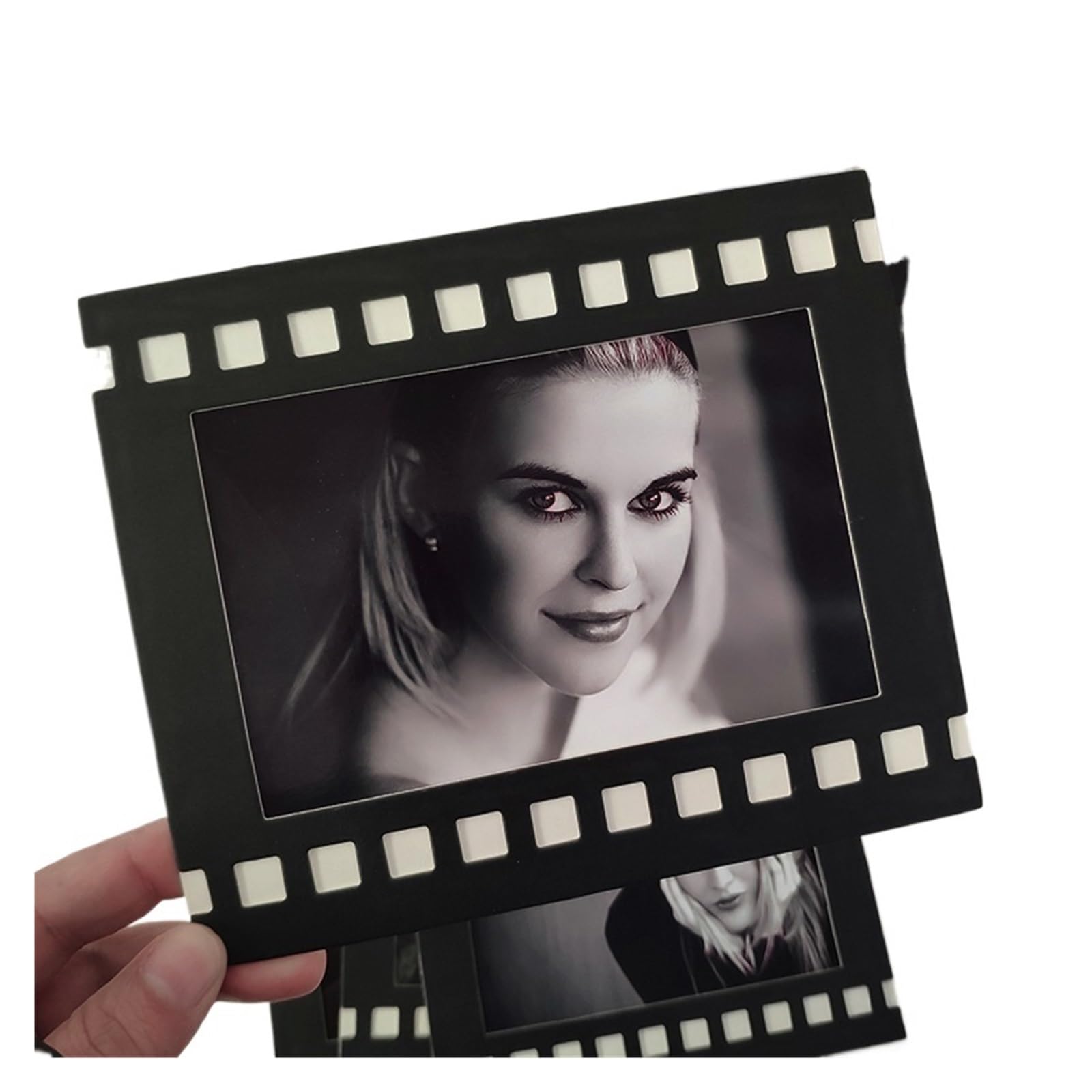 Fotorahmen aus Pappe 10 oder 20 Stück Retro-Fotorahmen aus Papier, Wanddekoration for Hochzeit, Party, Fotoautomaten-Requisiten, Filmfilm-Bilderrahmen for Gedenken | 6 Inch 10pcs