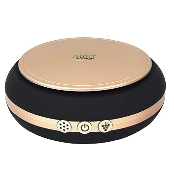 AllExtreme AE-X02 Portable Mini Travel USB Car Air Purifier Negative Ions Ionizer Air-Freshener with HEPA Filter to Remove Odor Smell Bacteria and Allergen (4.2W)