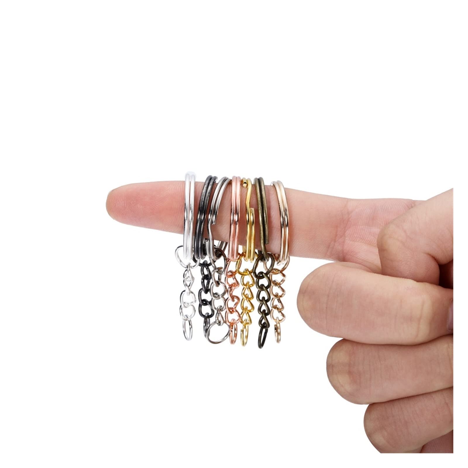 Anillo Petit CD Metal Con Acabado Dorado Y Cristales Plateados
