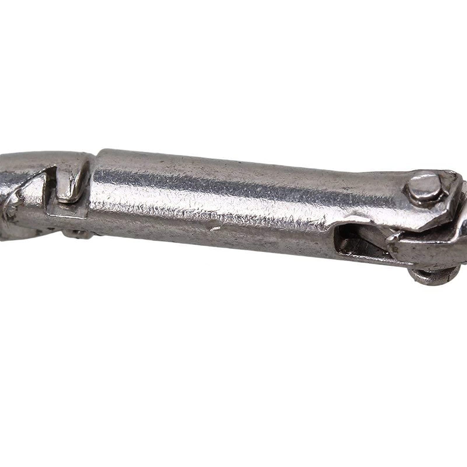 Moschettone Multifunzionale con moschettone, Portachiavi con Clip in Acciaio Inossidabile, Campeggio, Pesca, Escursionismo, Viaggi, Portachiavi, Strumenti Hardware