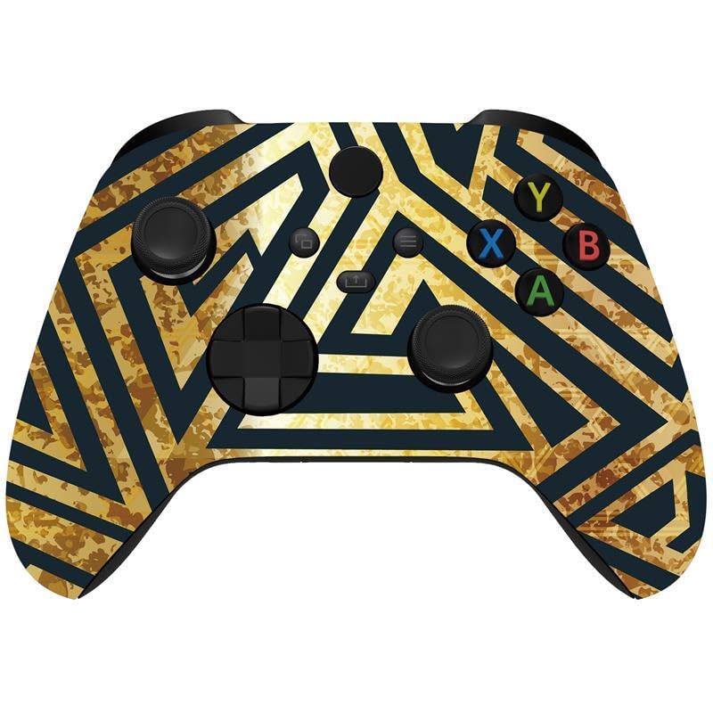 Image of ProControllers LLC Wireless Custom Controller Compatible with PC, Windows 10+, Series X /S & One (Golden Apex)