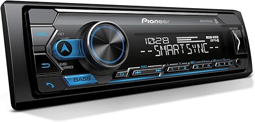 Miniatura 9 de Pioneer MVH-S230BT Receptor de medios digitales 1-DIN - Bluetooth, USB, salida de 50 W x 4, radio AM/FM, compatible con iPhone/Android, salida RCA