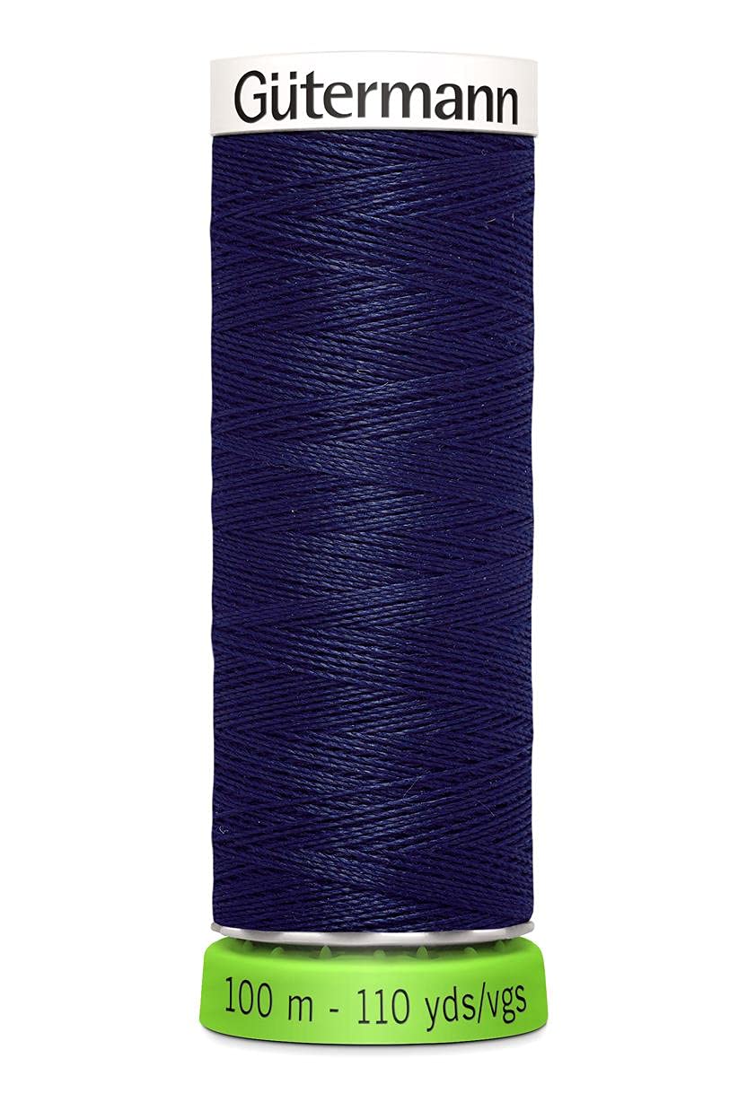 Gutermann 723860 310 Sew All 100% Recycled Polyester Thread 100mtr, OSFA, Navy