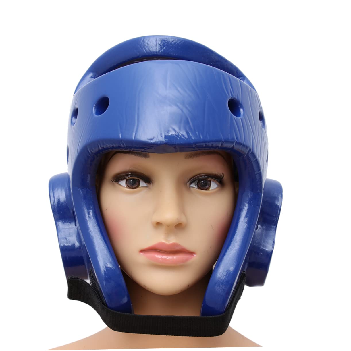 INOOMP Casco in Eva Per Kickboxing Casco Da Combattimento Per Ragazzo Ragazza Per Taekwondo Protezione Per Testa Ventilata Design Prese D'aria Adatto Per Allenamenti e Competizioni Legger