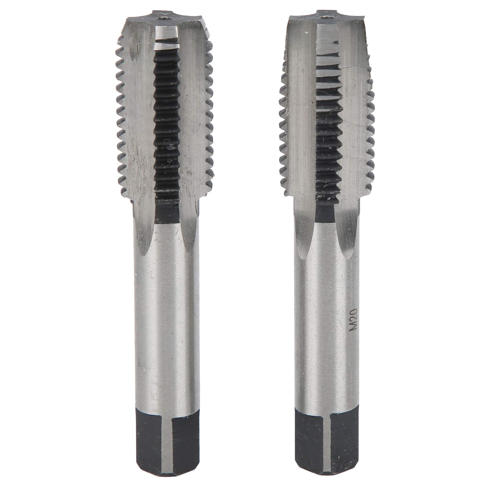 M20 Thread Carbon Steel Metric Hand Tap Straight Flute Tapping Tool Set