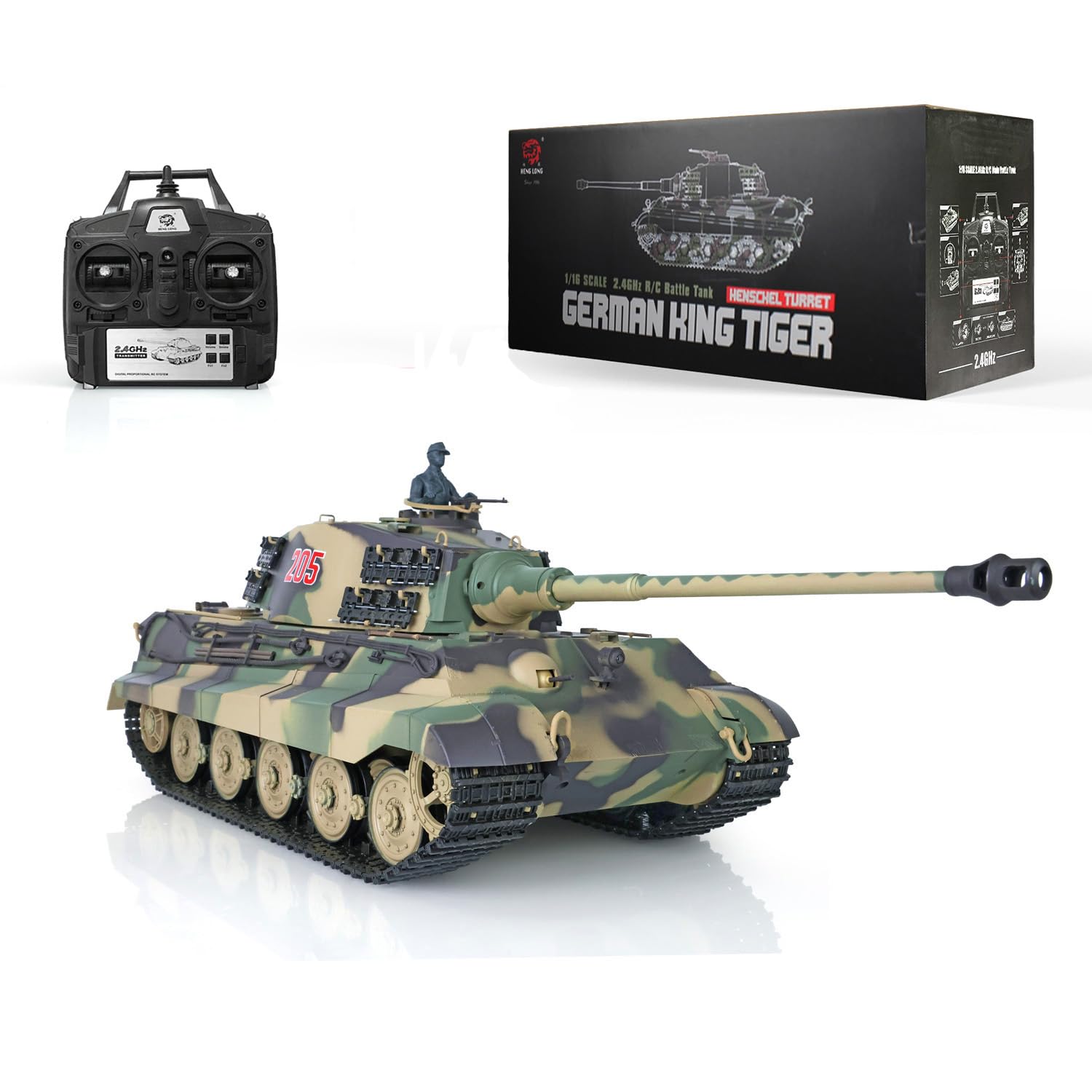 Amazon.com: Toucan RC Hobby Henglong 2.4G 1/16 Tk7.0 Plastic