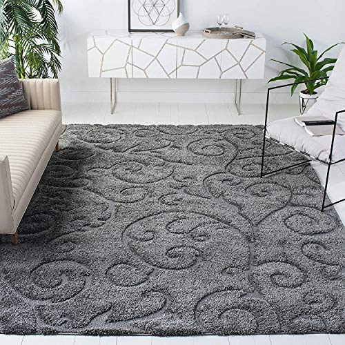 Image of Handwoven Microfibre 3D Rug for Living Room (Grey, 6 X 9 Feet, Microfibre)