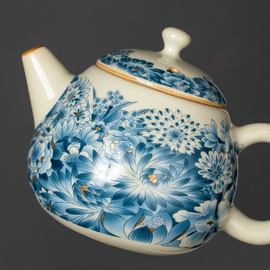 Tetera Hierro Fundido Tetera de cerámica, Tetera, elaboración de té, té doméstico, Tetera Individual, Juego de té Kung Fu Juego de Te