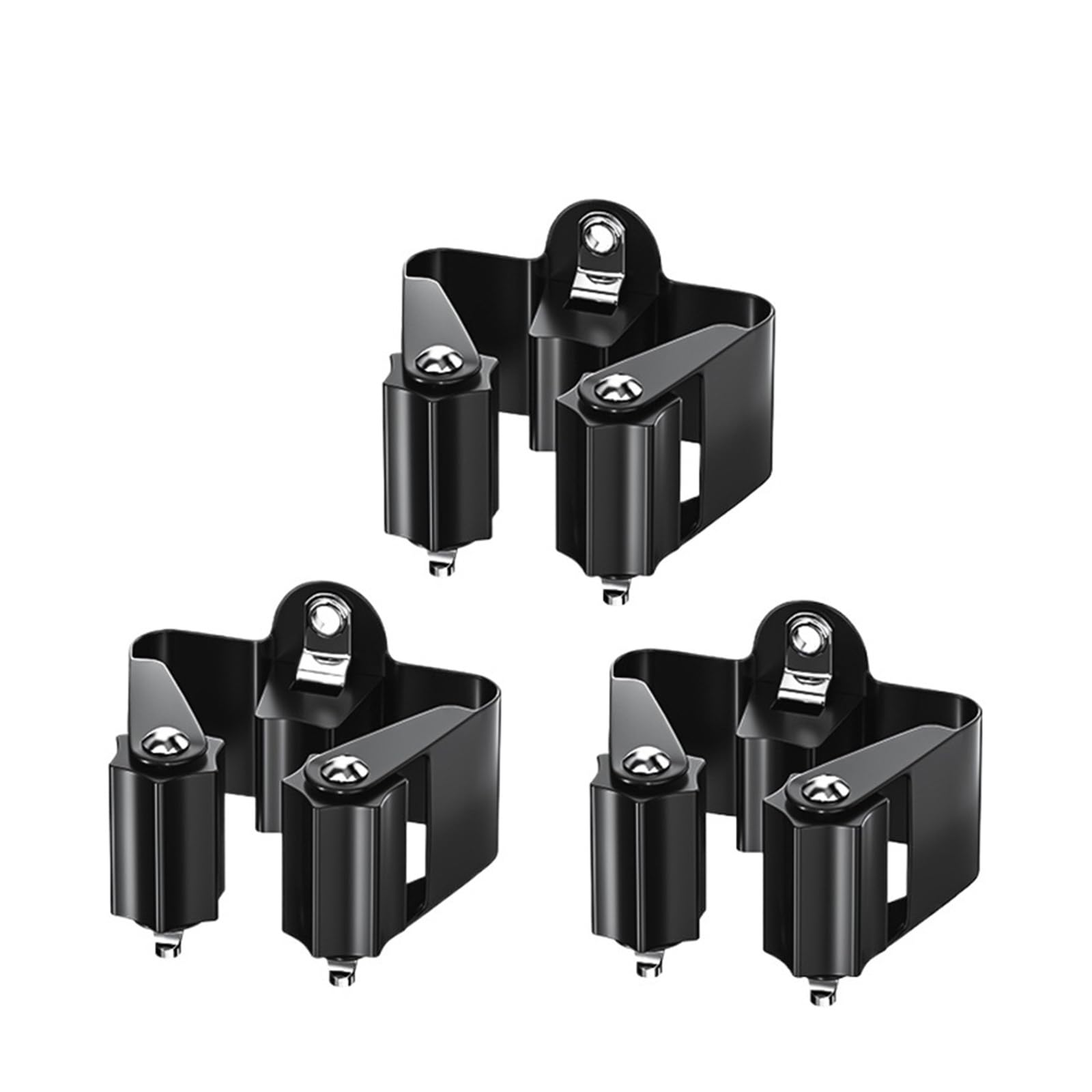 Zguouzantye 3Pcs-4 2 Pcs Punch-Free Wall Organizer For Mop Broom