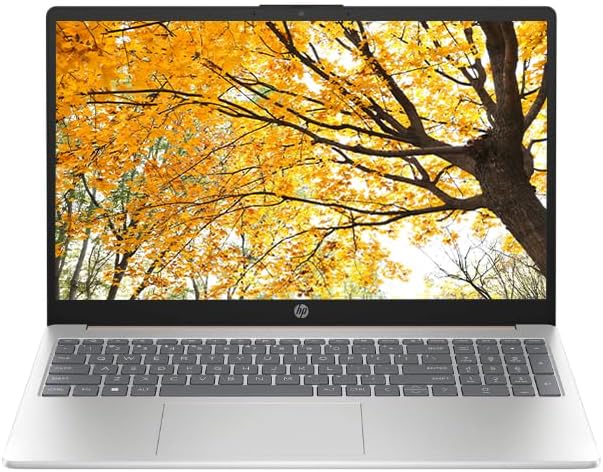 HP 2025 FHD IPS 15.5” Laptop, Ryzen 5 Processor Up to 4.20GHz, 8GB DDR4, 256GB SSD, Ultra-Fast WiFi 6, HDMI, Windows 11 (FC-Renewed)