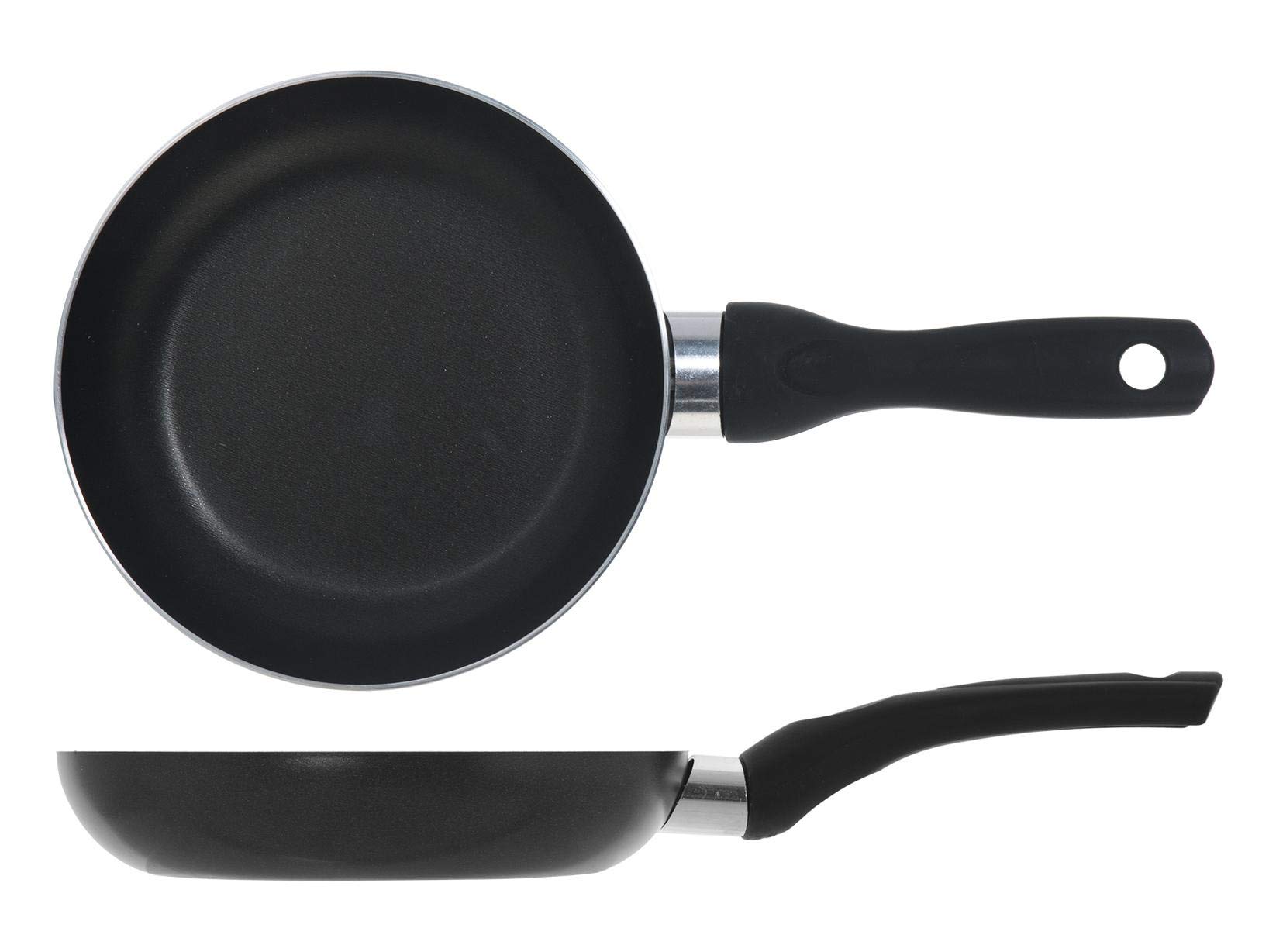 Home Maitre Frying Pan with Non-Stick Coating, 18 cm, Aluminium, Anthracite/Black