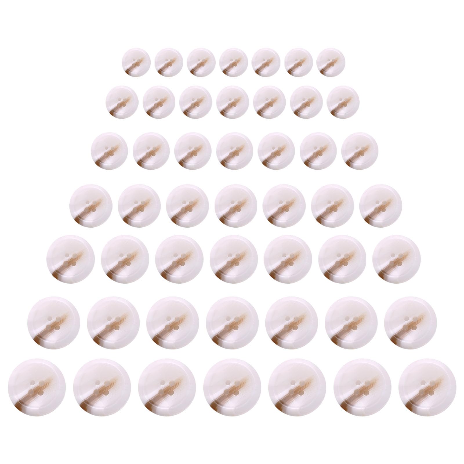 Tfaoys Y 70 Pcs Craft Buttons Round Buttons 4 Holes Resin Coat Sewing