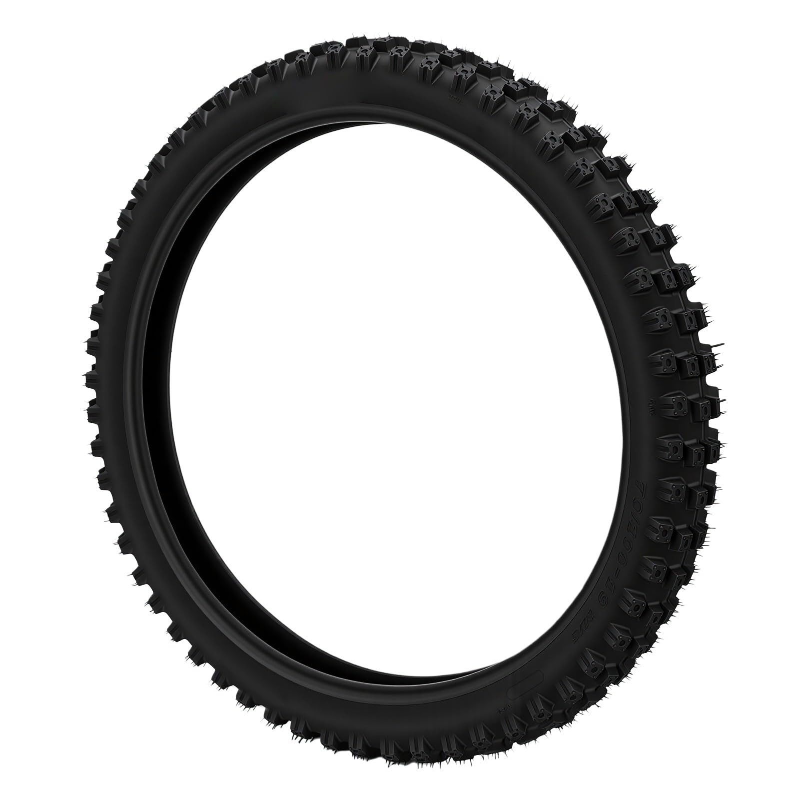 Luocute Pneumatico da Moto 70/100-19, Off-Road per Motociclette da