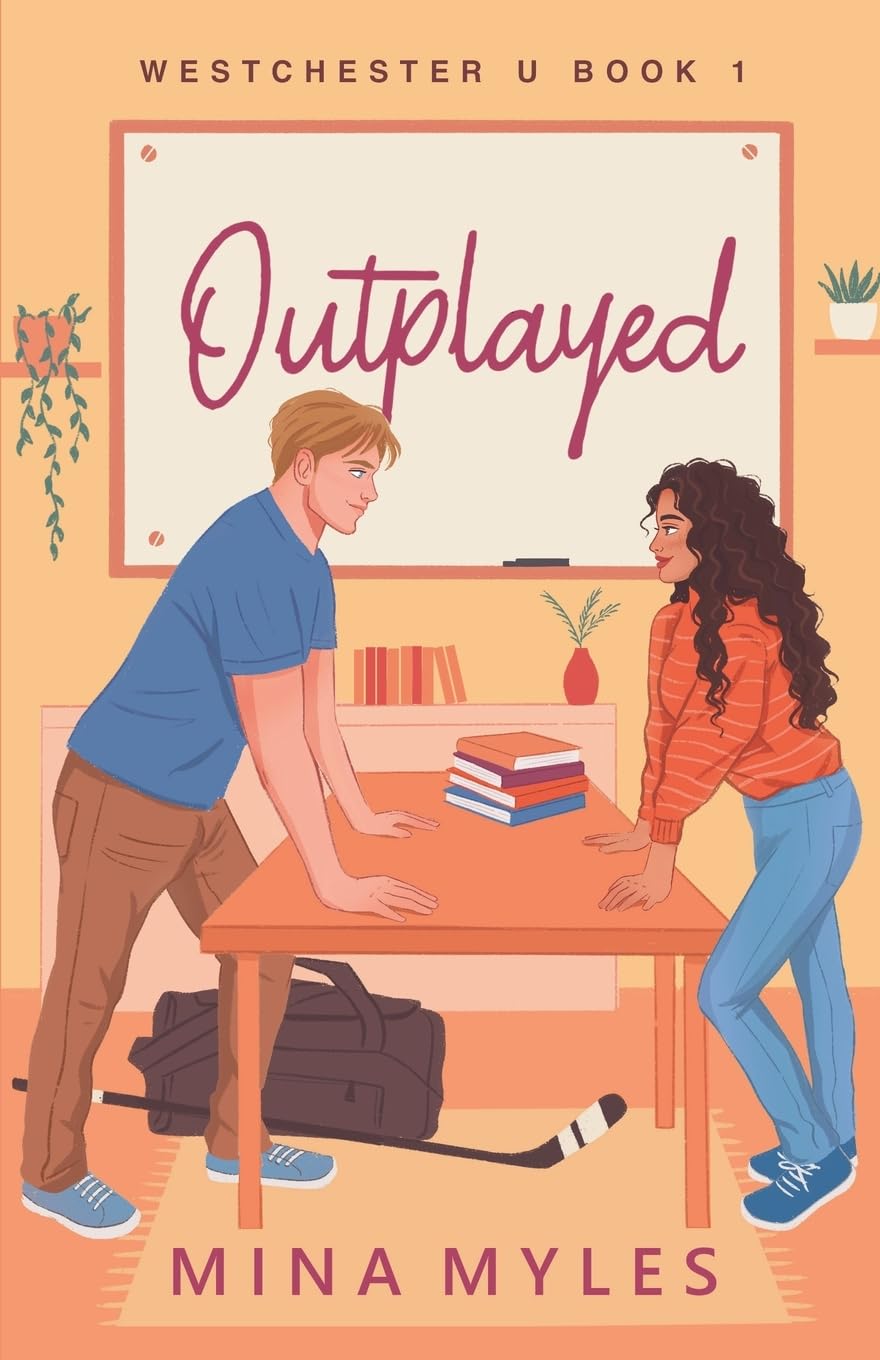 Outplayed: A Fake Dating Hockey Romance (Westchester University)