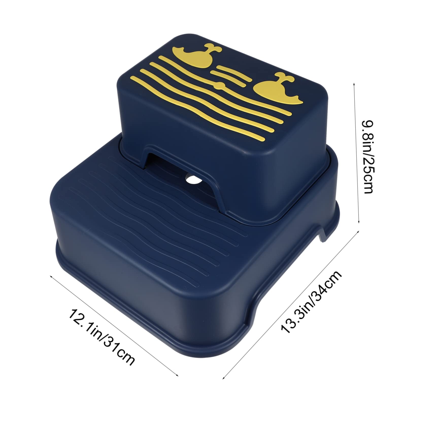 BESTonZON Marchepied Antidérapant Niveaux pour Garçon Fille Escabeau Pratique pour Lavabo Et Toilettes pour Apprentissage Indépendant Et Hygiène Personnelle