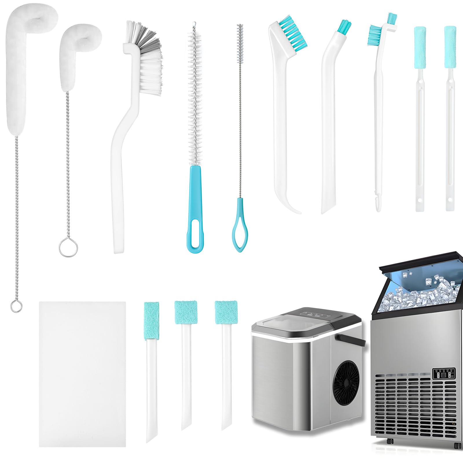 Cleaning Brush kit for Countertop ice Maker product research image