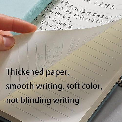 Miniatura 4 de XHKJDS Reliably A6 Notebook Small Journal Mini Hardcover Notebook Magnetic Buckle Closure Journal Pocket Notebook 17.7cm×9.8cm6.9''×3.8'' Fluent