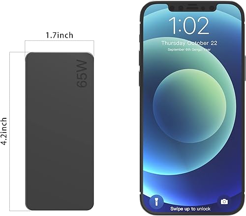 Miniatura 7 de Cargador rápido de repuesto de 65 W y 45 W para USB C tipo C Lenovo ChromebookHP Chromebook X360Dell ChromebookLenovo Laptops Lenovo ThinkPad,