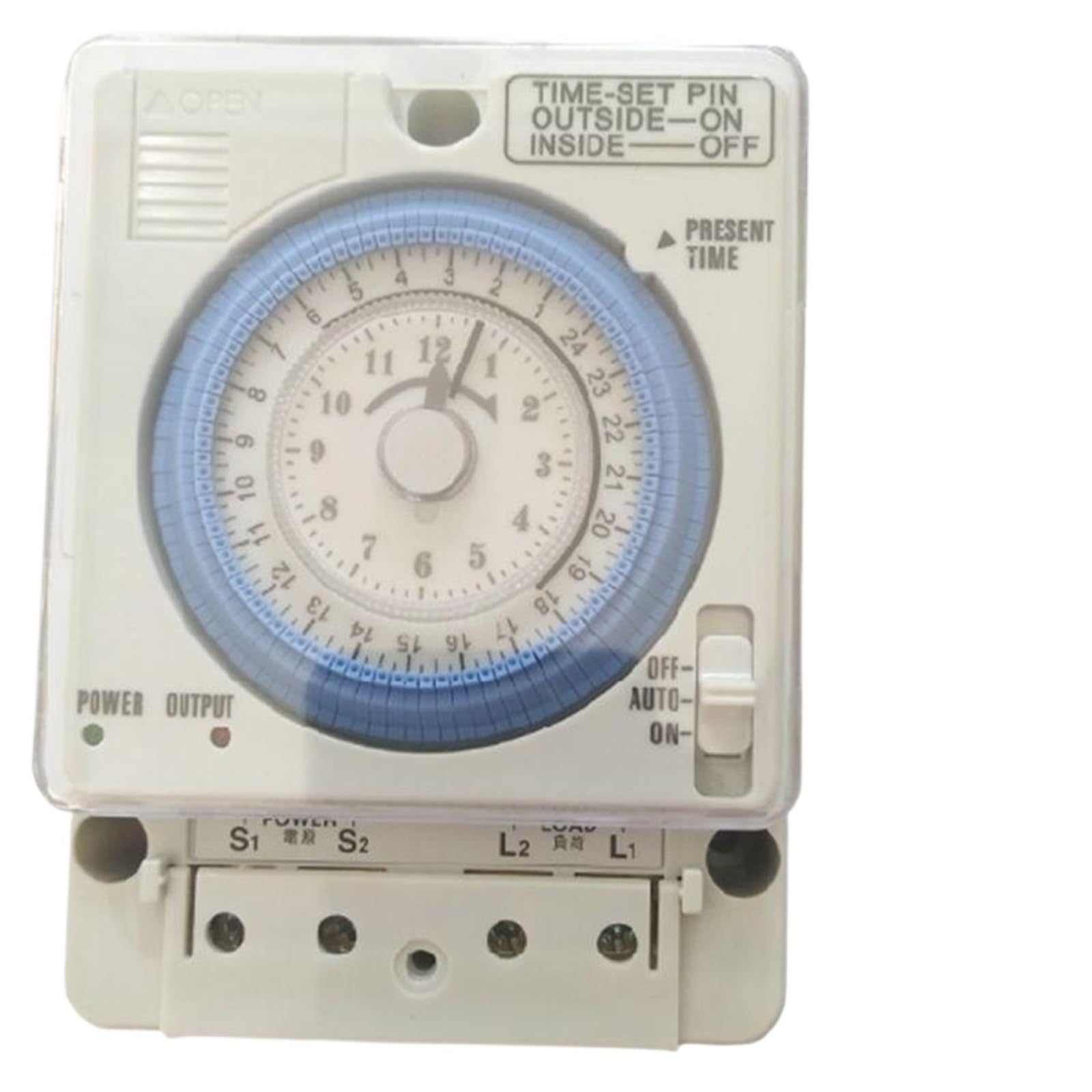 1PCS Y3NB 24H 12VDC Timer Switch Interval Programmable Controlle Switch Mechanical Time Controller