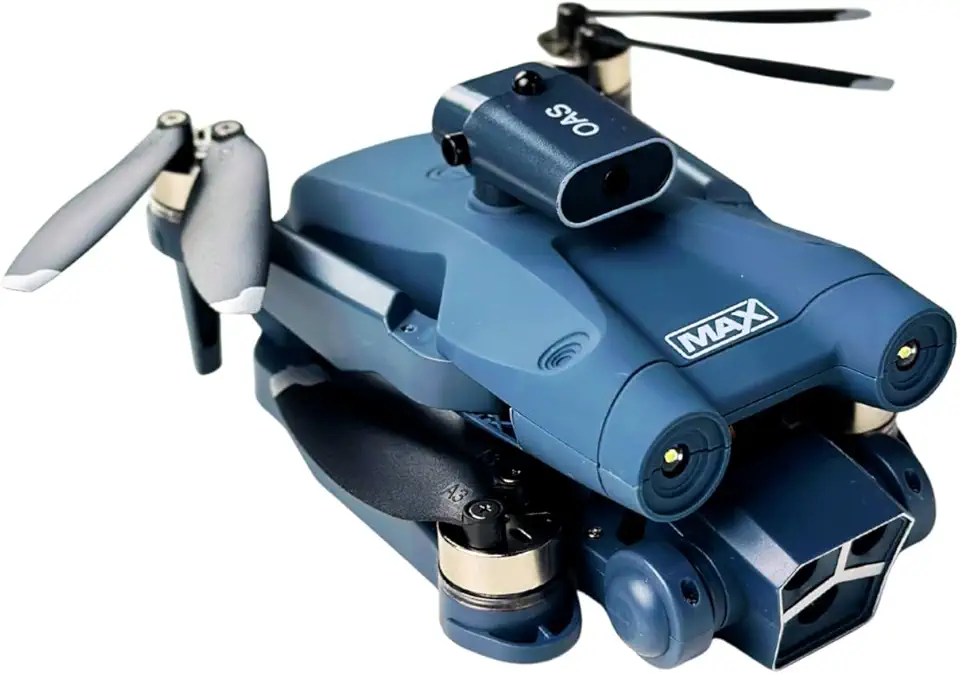 Drone Y3 Ultra Dobrável Câmera HD WiFi Ajuste Eletrônico Sensor Obstáculos 360 Optical Flow Motor Brushless Controle App LED Portátil