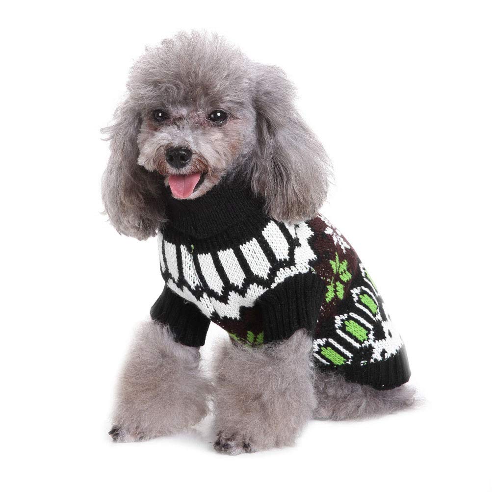 Amazon | ZUNEA 犬の服 クリスマス ニット セーター 秋冬