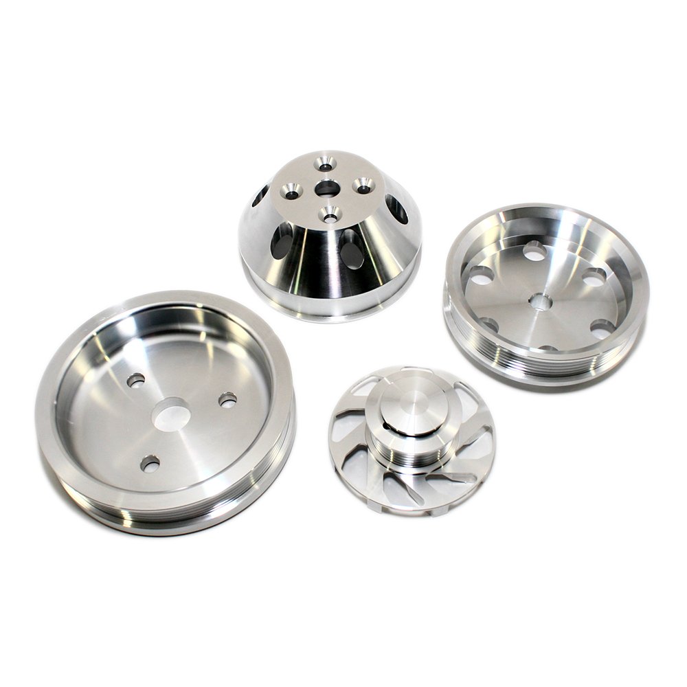 Assault Racing Products A8700M Small Block Chevy Machined Serpentine