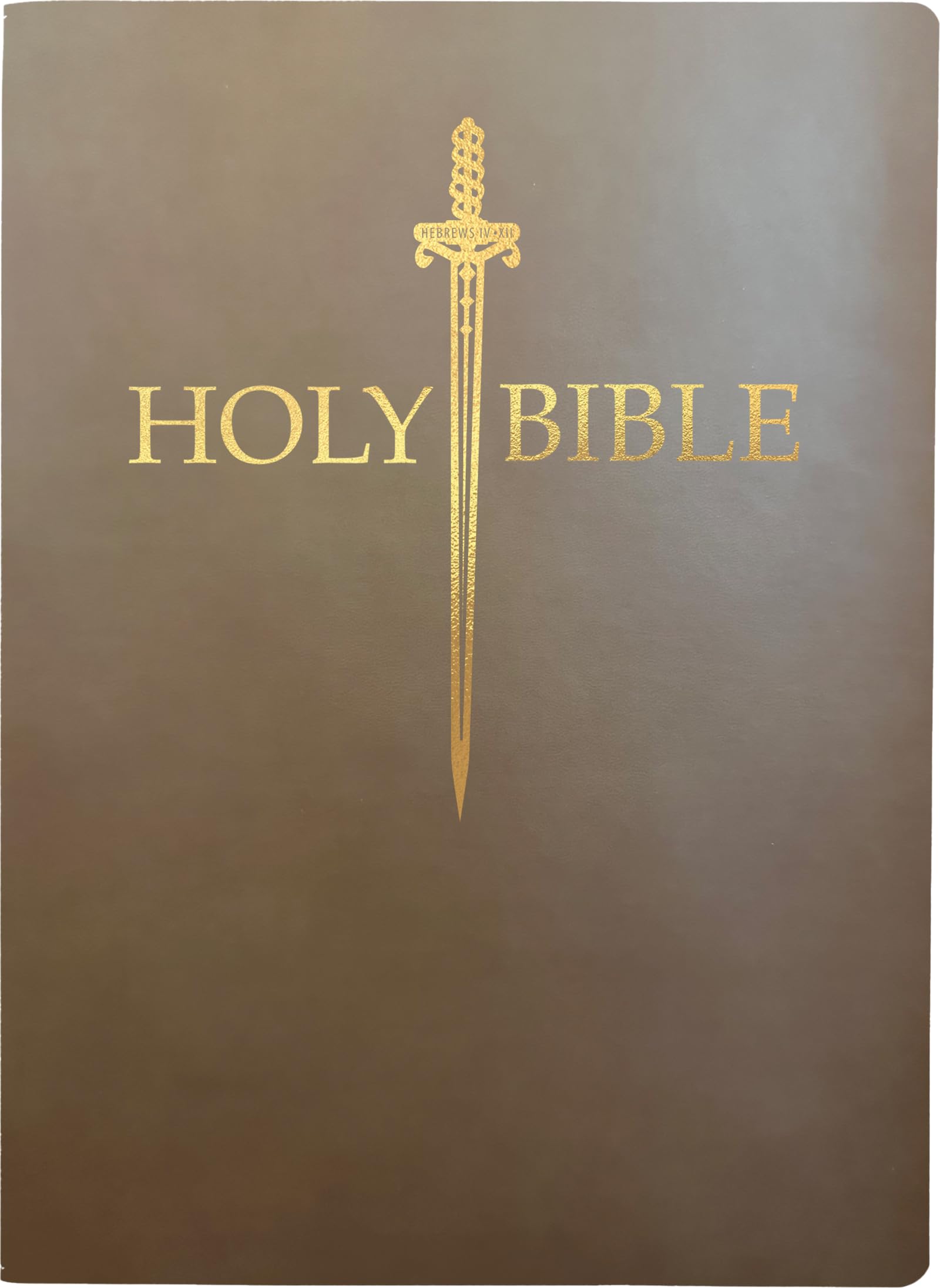 KJV Sword Bible, Large Print, Coffee Ultrasoft: (Red Letter, Brown, 1611 Version) (King James Version Sword Bible)