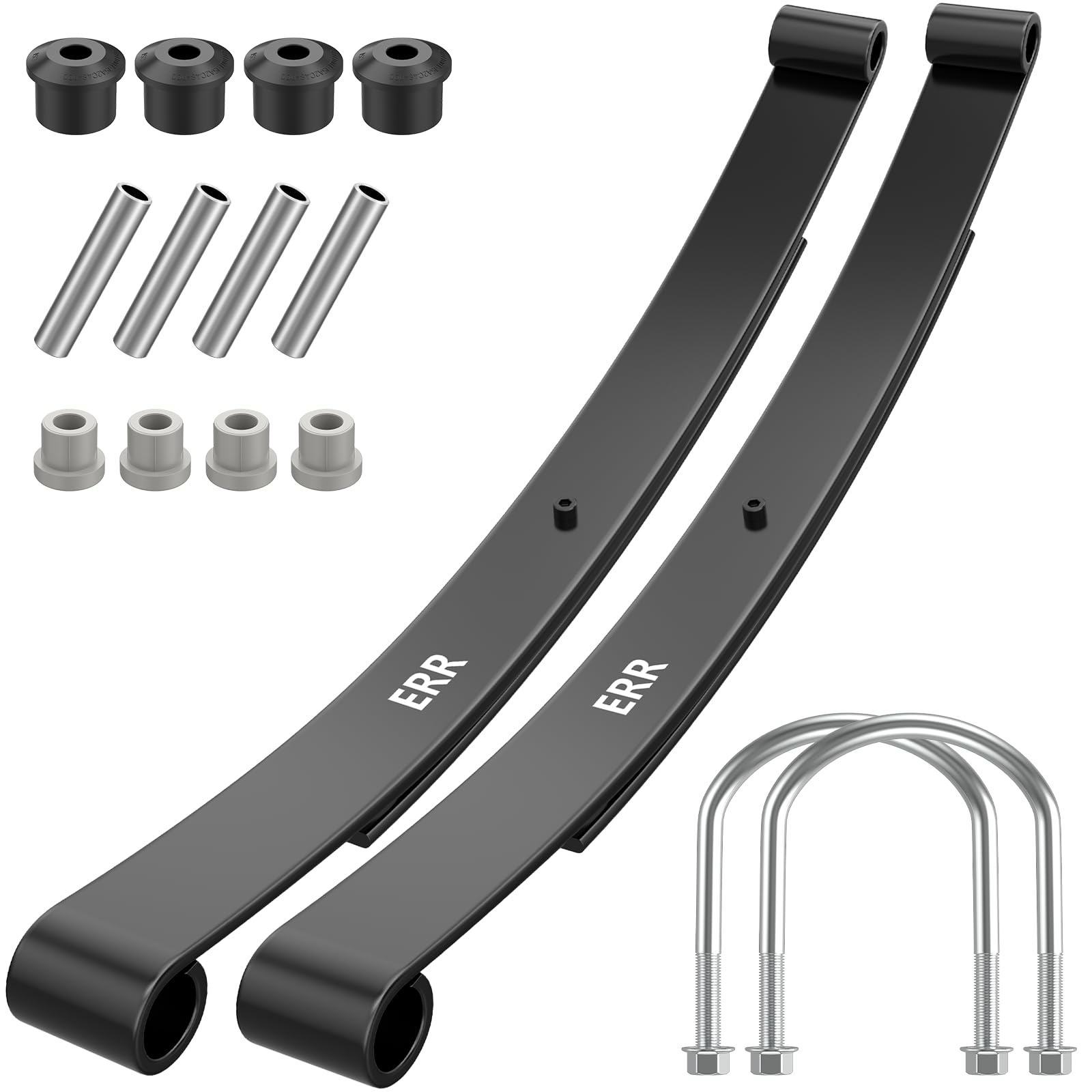 Drive-up Golf Cart Heavy Duty Dual Action Rear Leaf Spring Kit for EZGO RXV 2008-Up, Replaces OEM 604494