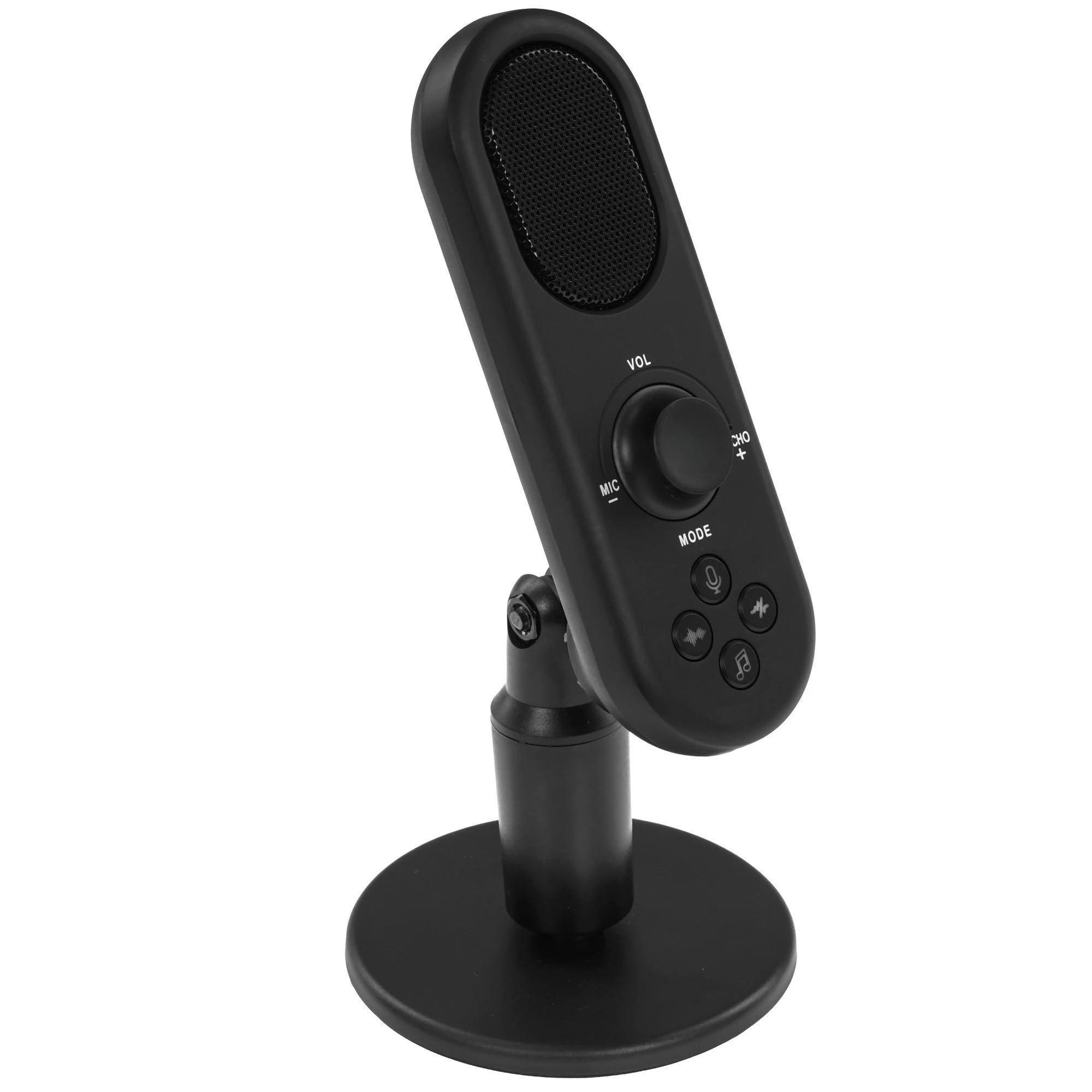 yantralay USB Desktop Microphone with Noise Cancelling Plug & Play Type-C, 360° Sound Pickup with Volume Control & Stand Comfortable with Mobile Phones, Tablets and Computers-image-48