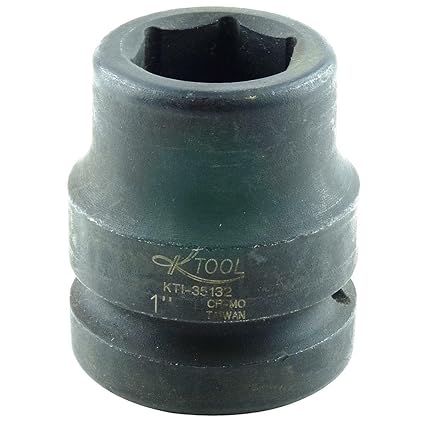 ARC-POWER Tool(KTI35132) 1 x 1 Drive 6-Point Fractional SAE Short Impact Socket (EA)