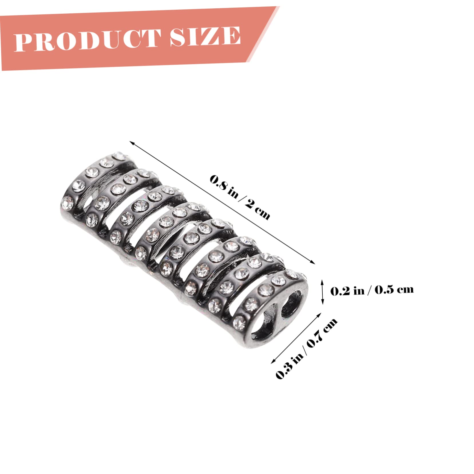 Housoutil 50 Pièces connecteur de sangle décor en strass connecteur de bande de montre montres connecteur de montre en alliage accessoire de bracelet de montre bijoux Regardez adaptateur