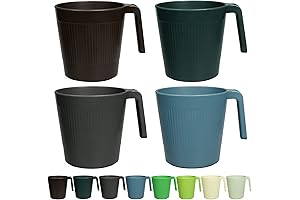 Unbreakable RV Coffee Mugs Set of 8