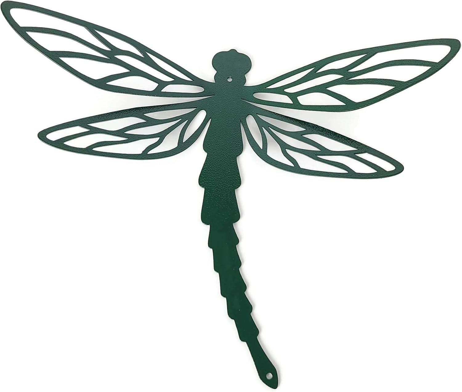 Giant Metal Dragonfly Wall Art Decor 15 to 24 Inches Wide (11" Tall, Naturally Rusted)
