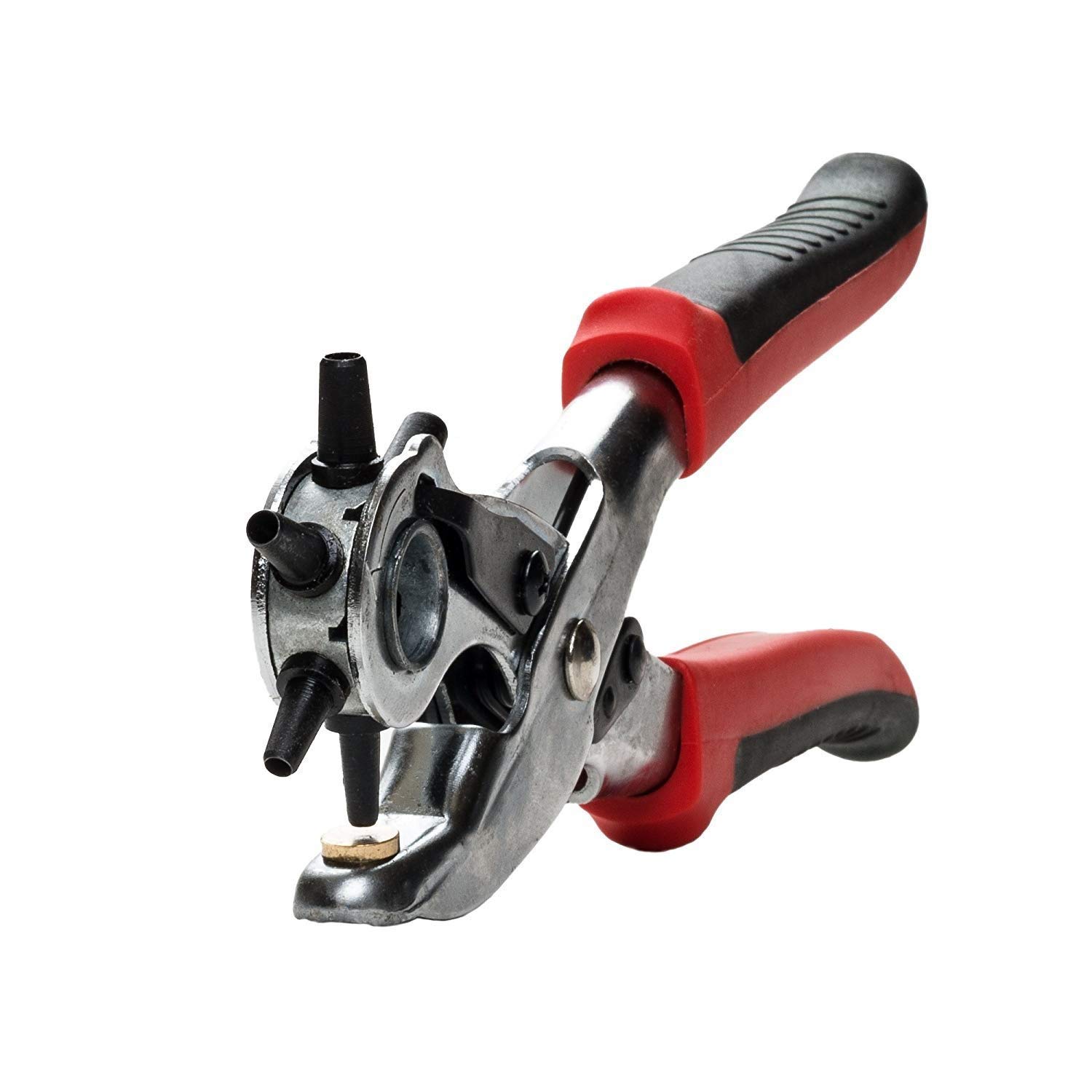 AADCART Stainless Steel Belt Punching Machine with Multi Tool Manual Belts Puncher Maker Punching Machine with 6 Adjustable Plates. 3