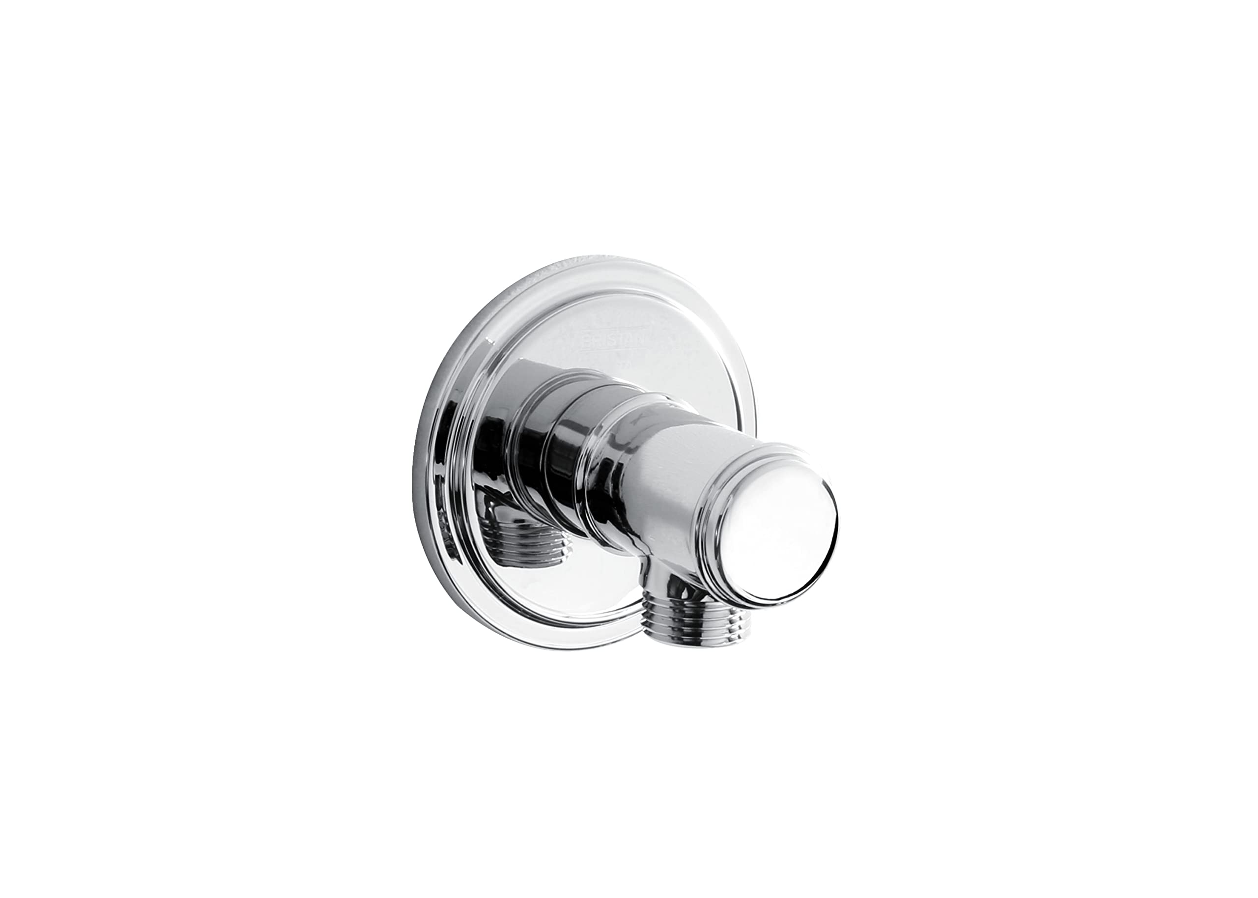 Bristan Accessories Traditional Round Wall Outlet (Chrome).