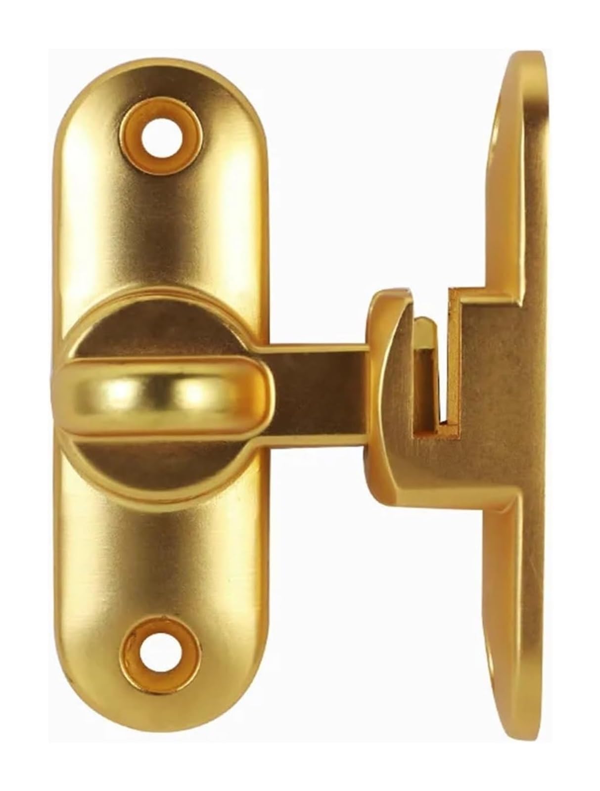 Boulon porte loquet grange alliage zinc coulissant multicolore, 1/2 pièces(Black,2PCS)