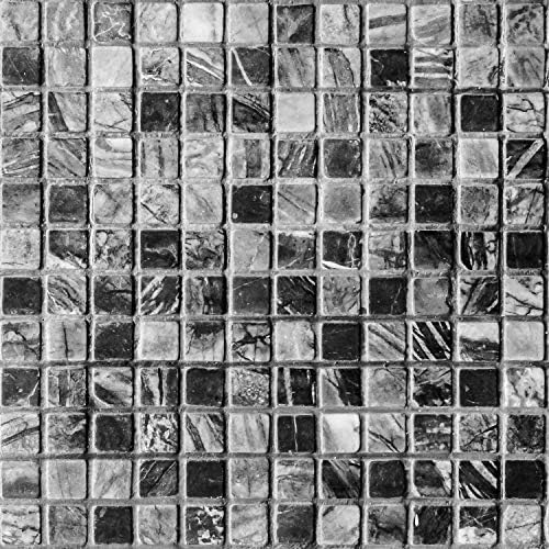 Hemway Ready Mixed Fix and Grout (Light Grey) Flooring Wall Tile Grout Adhesive, Anti-mould and Fade Resistant, Kitchen, Bathrooms, Mosaics and Ceramics 4.5Kg / 2.5L