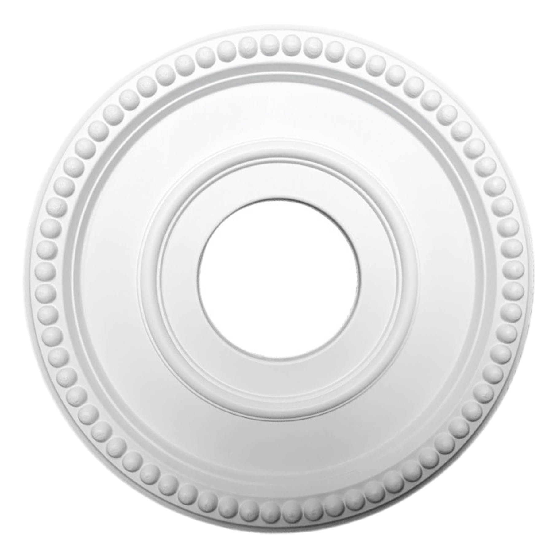 Grtheenumb Ceiling Medallions for Light Fixtures, Ceiling Medallion 12 Inch, Round PU Medallions for Light Fixtures, Decorative Retro Lamp Panel for Replacement Canopies Home Chandelier Fans