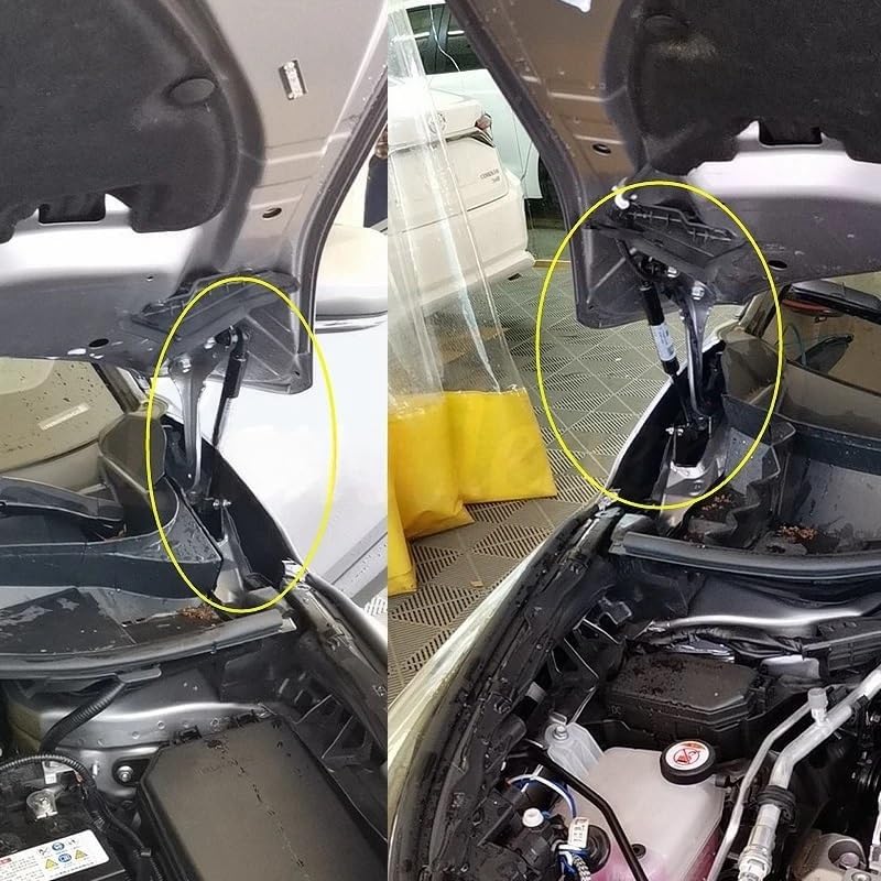 ボンネット油圧ストラット 1 セットフロントフードガスストラットダンパーリフトストラットサポートロッド油圧フードジャックステー CH