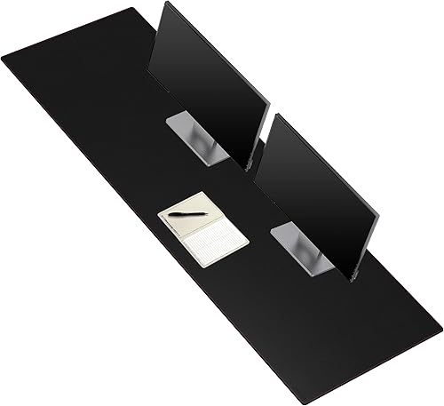 Miniatura 8 de ZORESYN Alfombrillas de mouse grandes XL (35 x 16 pulgadas), alfombrilla de escritorio grande de piel sintética para juegos, base antideslizante y