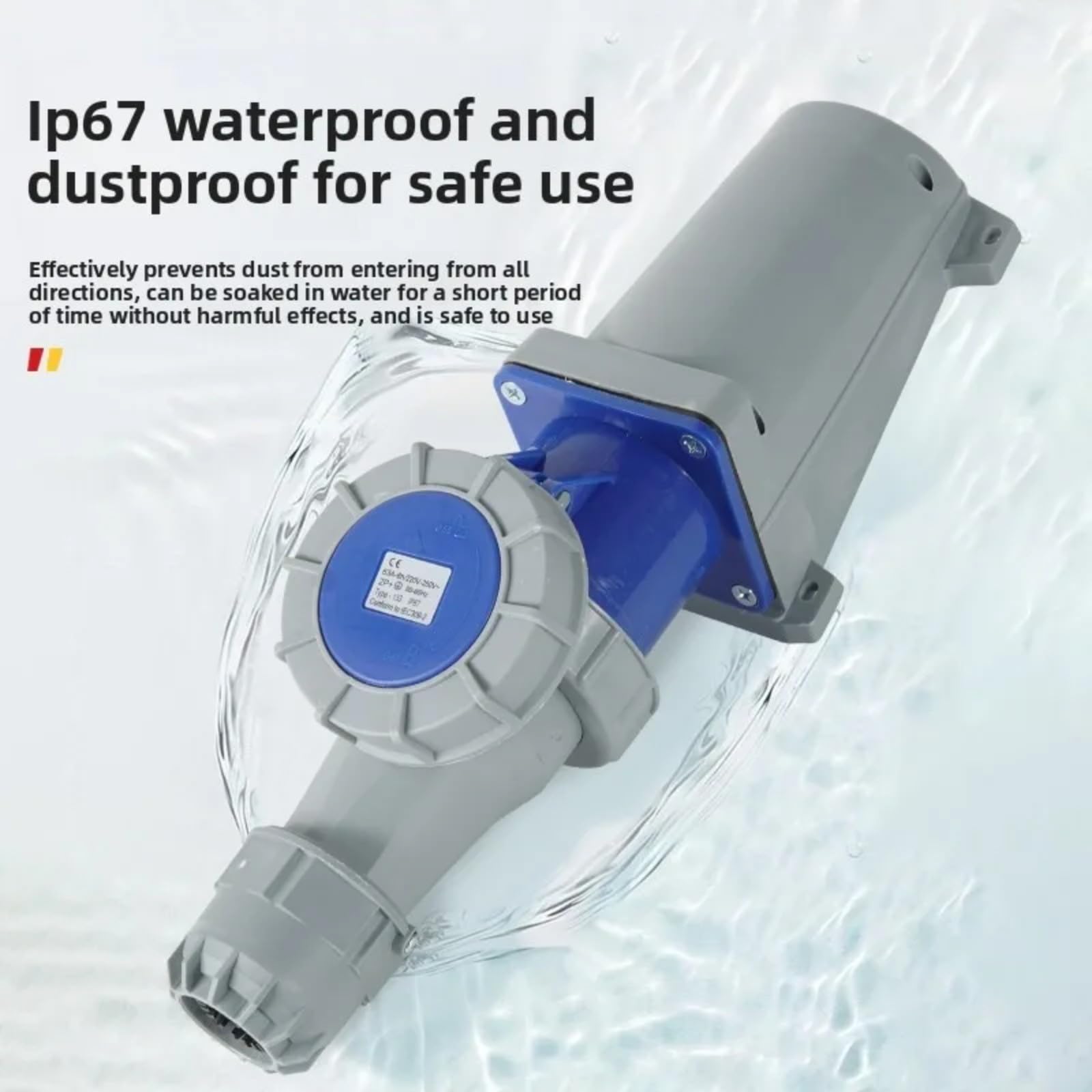 63A Industrie-Luftfahrt-Steckdosen IP67