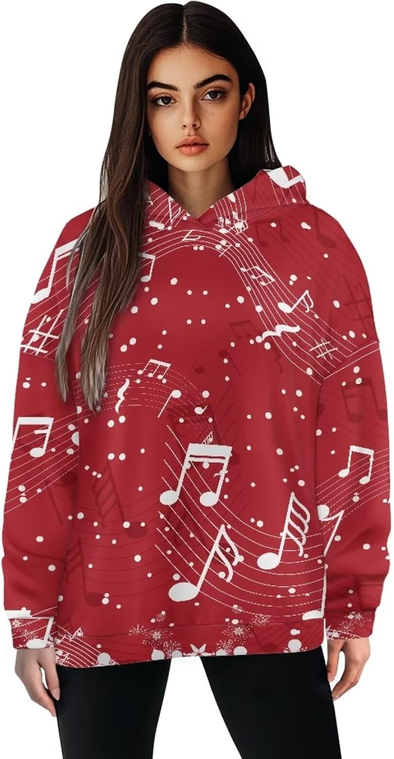 POLERO Floral Hoodies for Women Lightweight Oversized Sweatshirts Casual Long Sleeve Pullover Tops