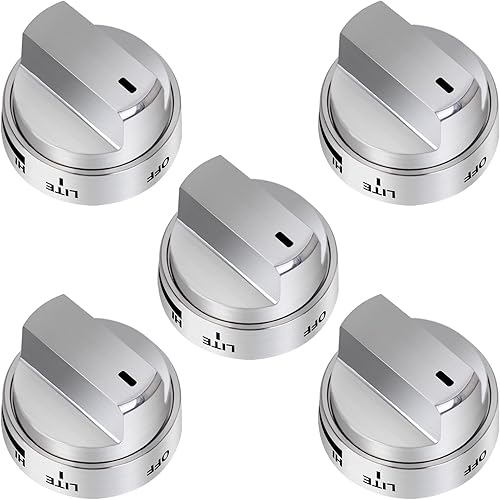 AEZ73453509 Perillas de control de quemador de repuesto compatibles con estufa de gas LG, horno, pomos de rango, reemplazo para AEZ72909008,