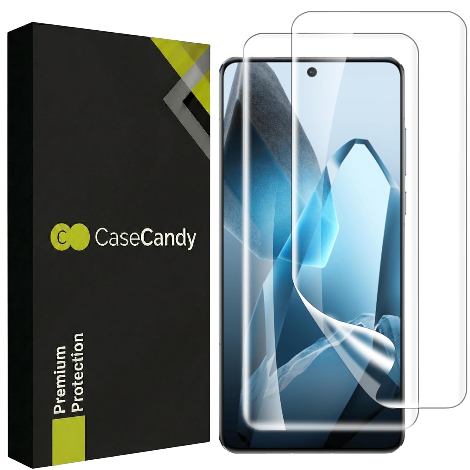 Casecandy® - (2 Pack Screen Protector for OnePlus 13 Screen Size 6.82inch | OnePlus 13 Screen Guard Protector - HD/Easy Installation Kit-image-39