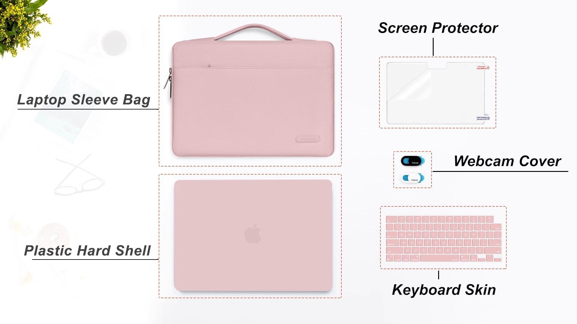 MOSISO Compatibel met MacBook Air 15 inch, hoes 2026, 2025, 2024, 2023