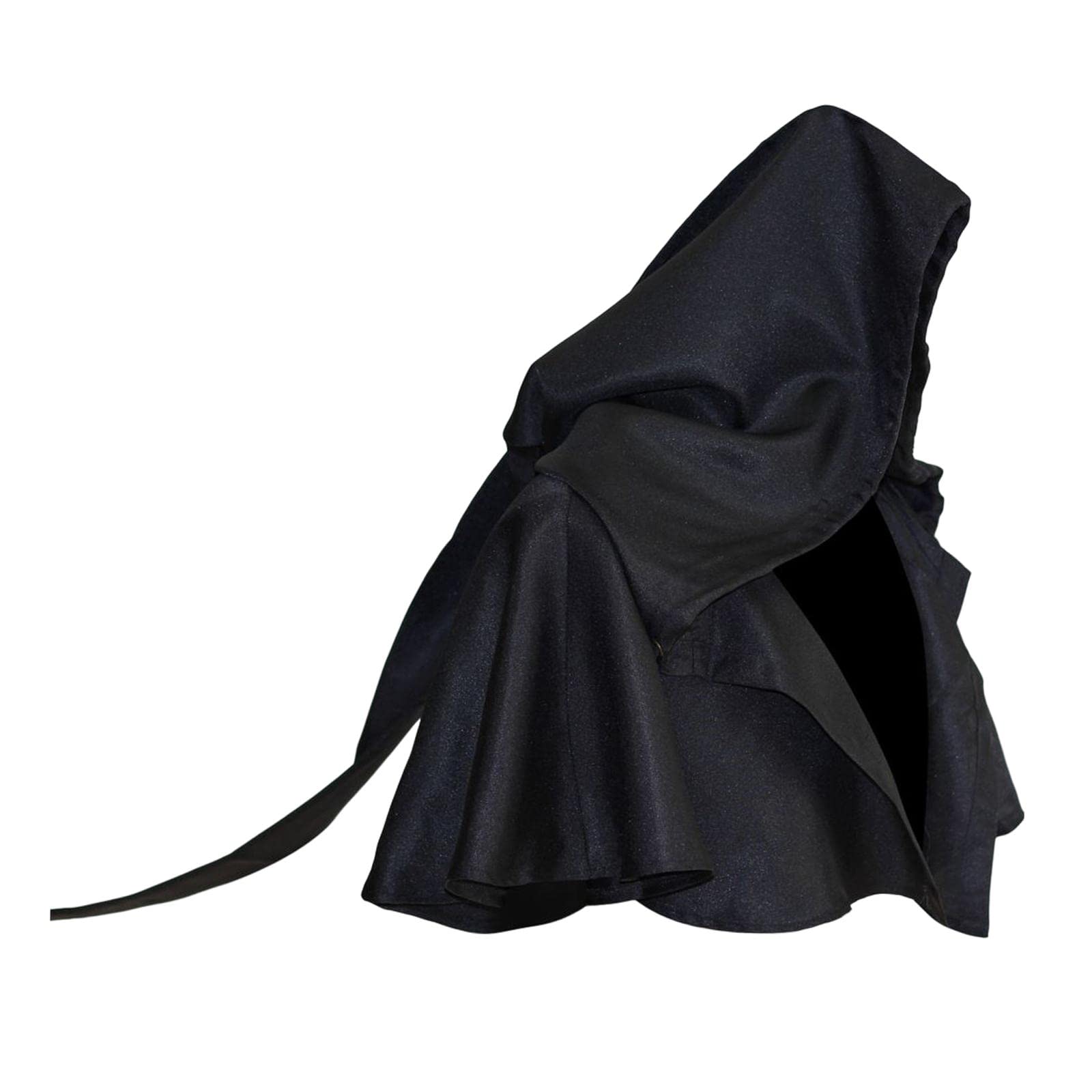 Enakshi Halloween Cloak Cowl Cosplay Witch Cape Medieval for Uni Adults Women Men Black (Capes, Coats & Cloaks) (B0C23W3TGG) Amazon Price History, Amazon Price Tracker